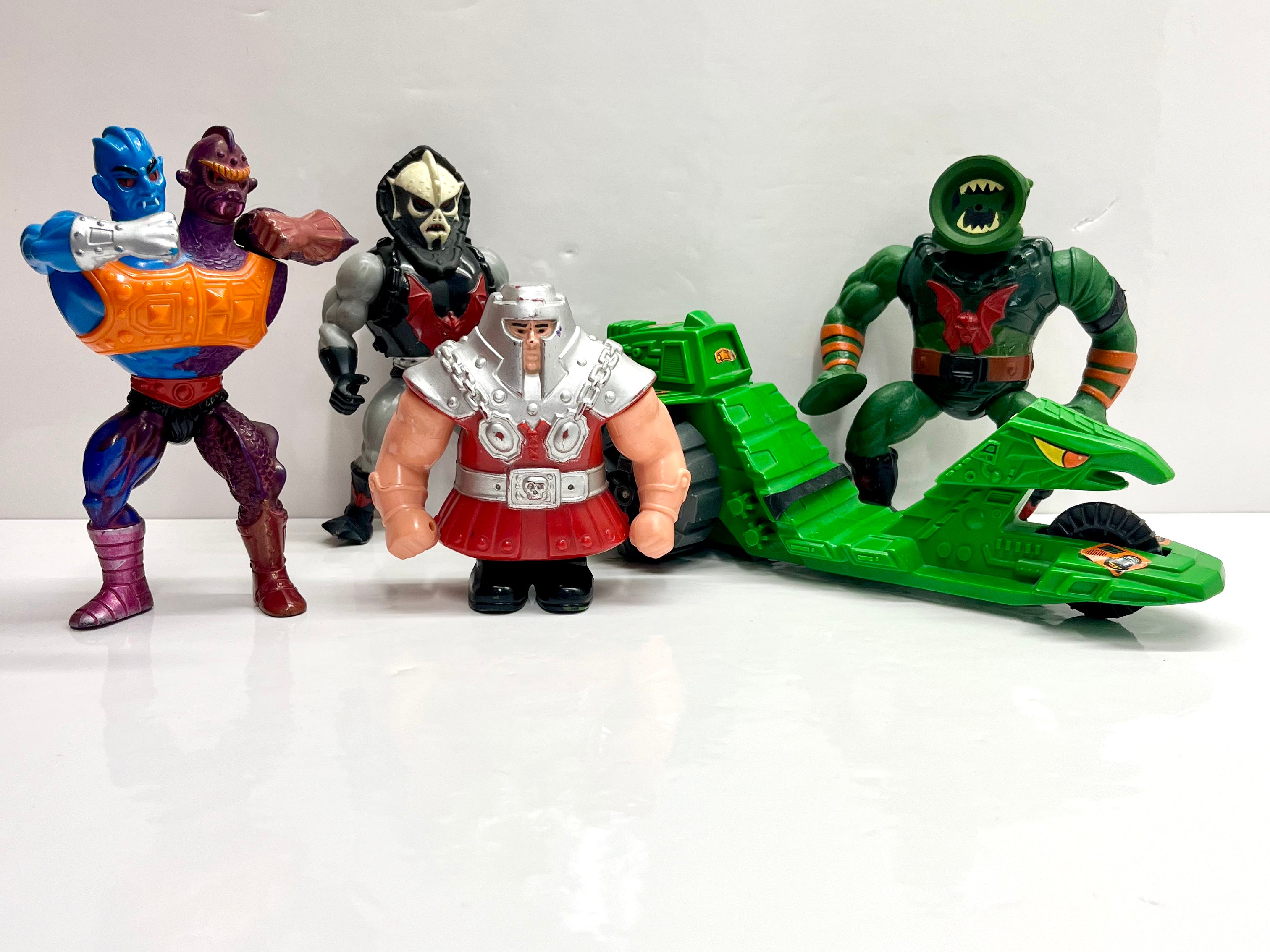 Vintage Set of He-Man MOTU Figures