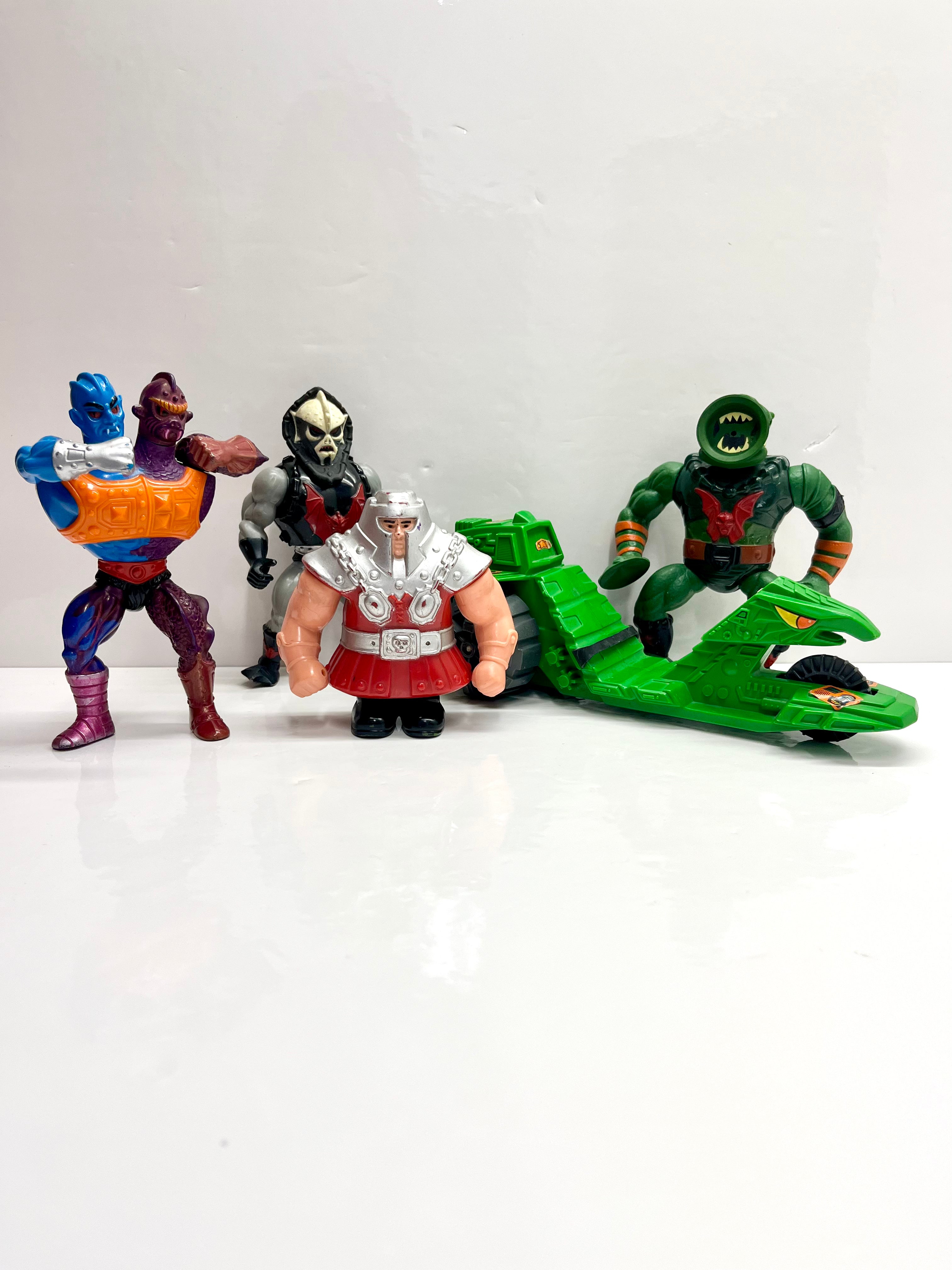 Vintage Set of He-Man MOTU Figures