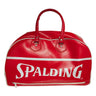 Vintage Spalding Faux Leather Duffle/Gym Bag