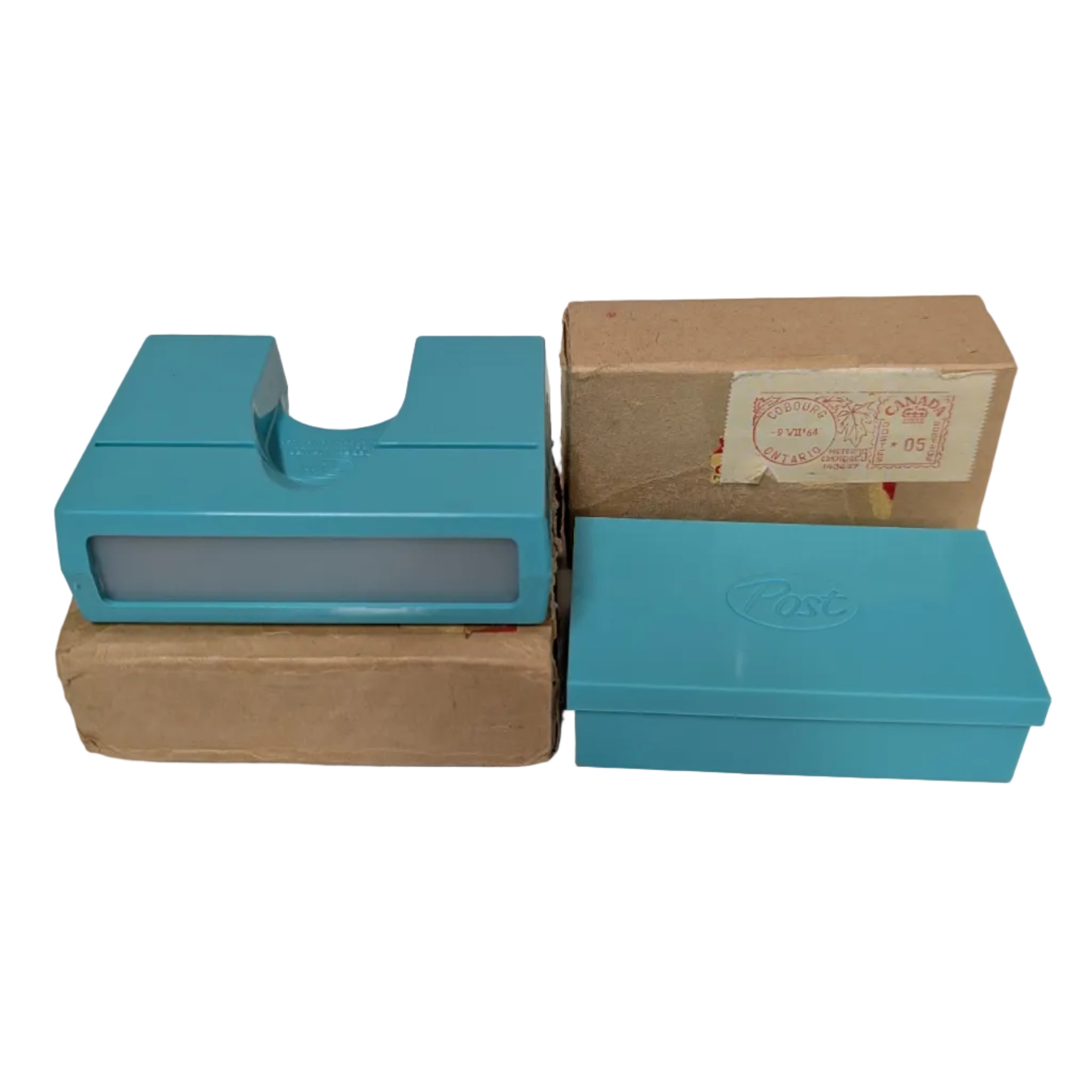 Vintage Stereo Viewer with Box & 48 Slides