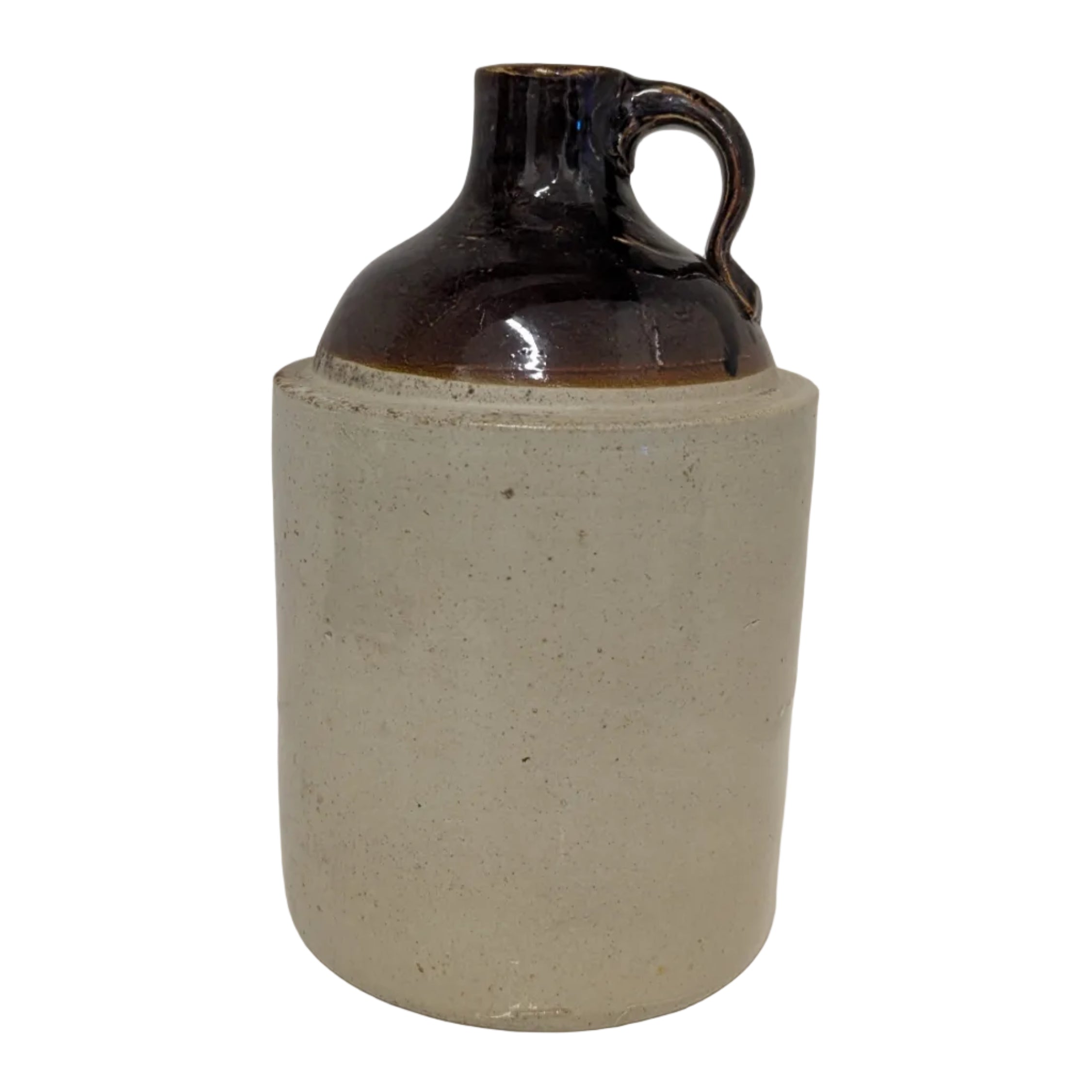 Vintage Stoneware Small Whiskey Jug