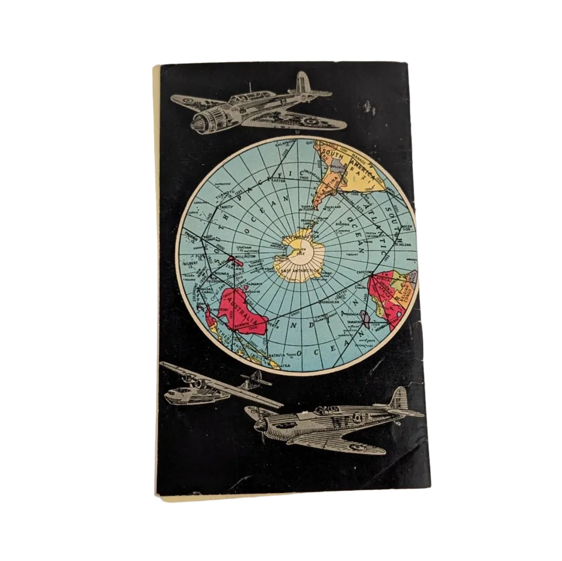 Vintage Sunny Boy Cereal War Plane Stamp Album