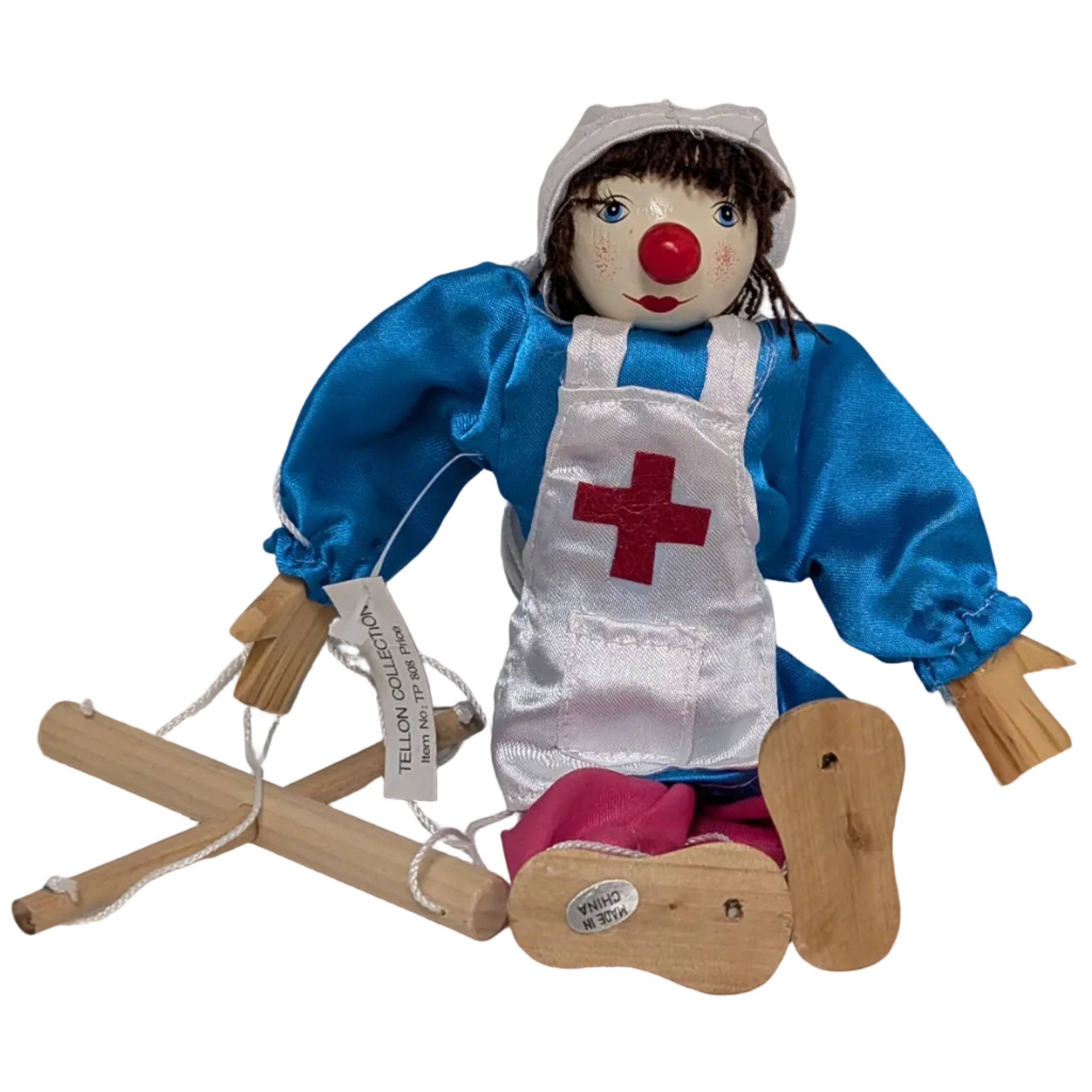 Vintage Tellon Collection Nurse Marionette
