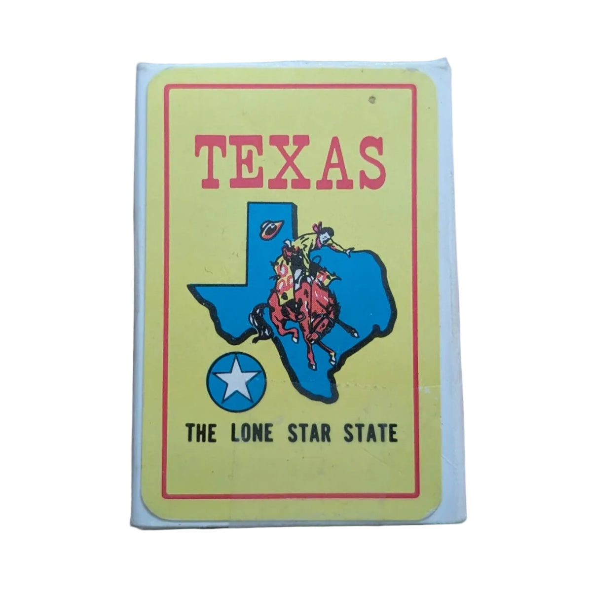 Vintage Texas Souvenir Mini Playing Card Deck