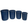 Vintage Tupperware Stacking Canister Set of 4