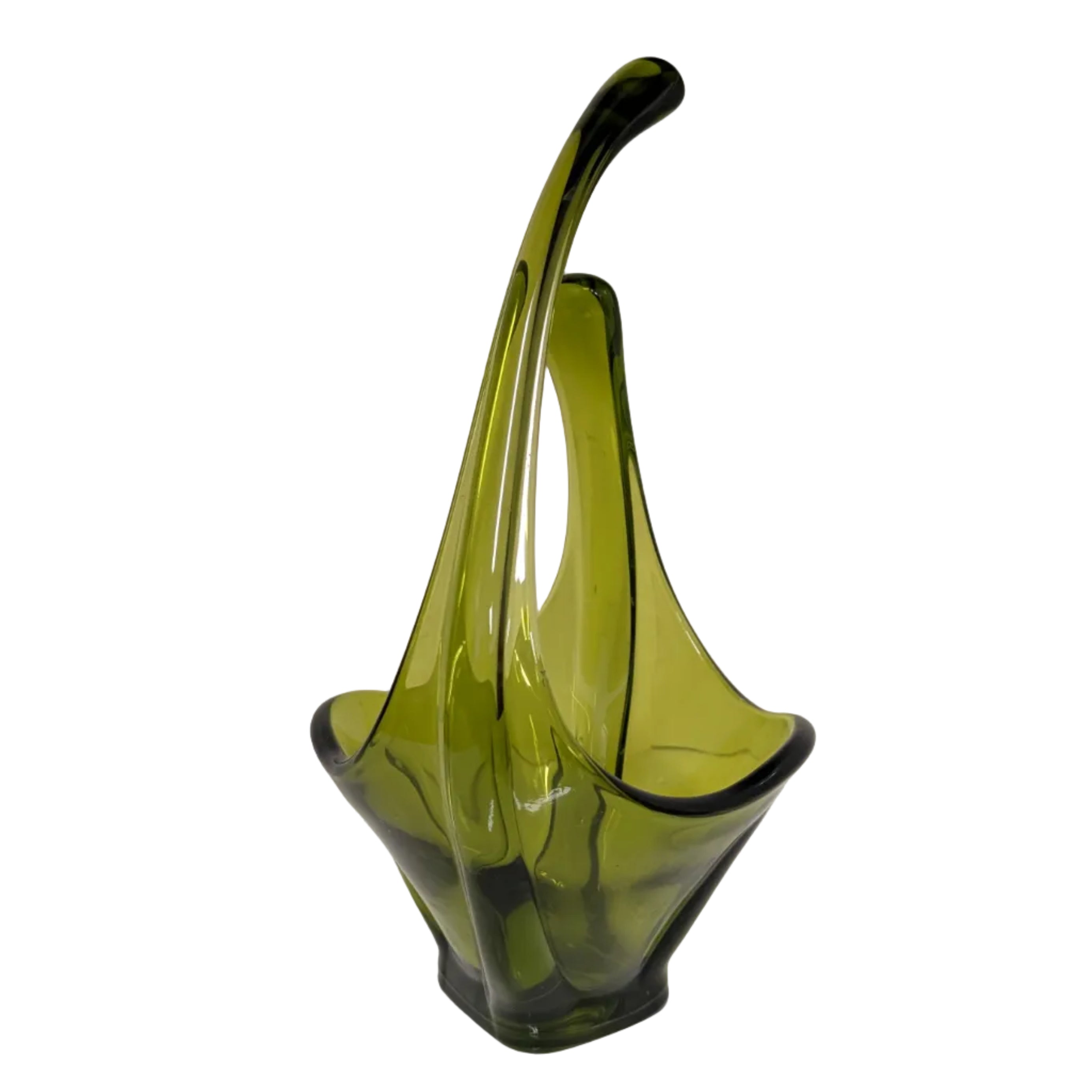 Vintage Viking Glass Vase
