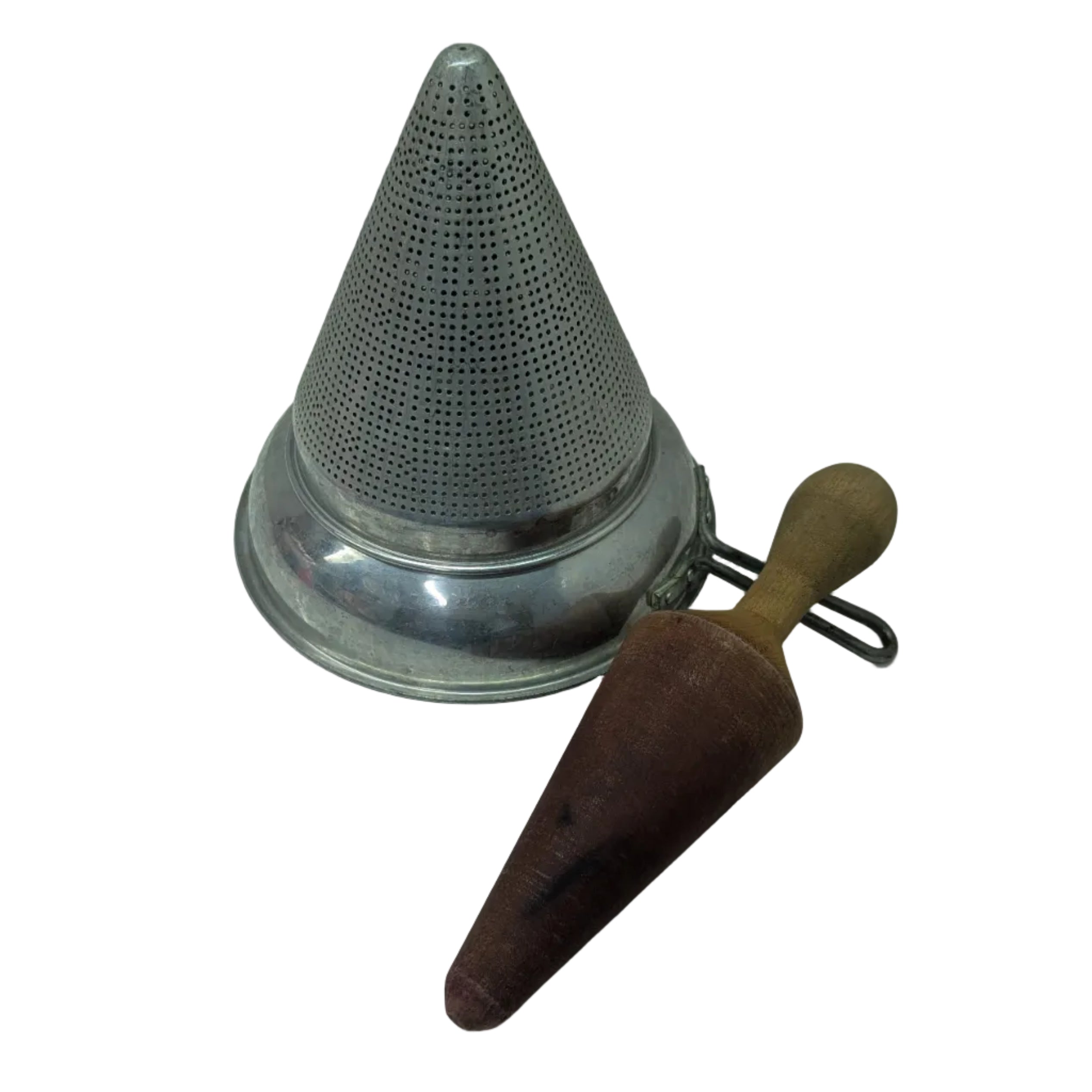 Vintage WEAR-EVER #8 Cone Strainer