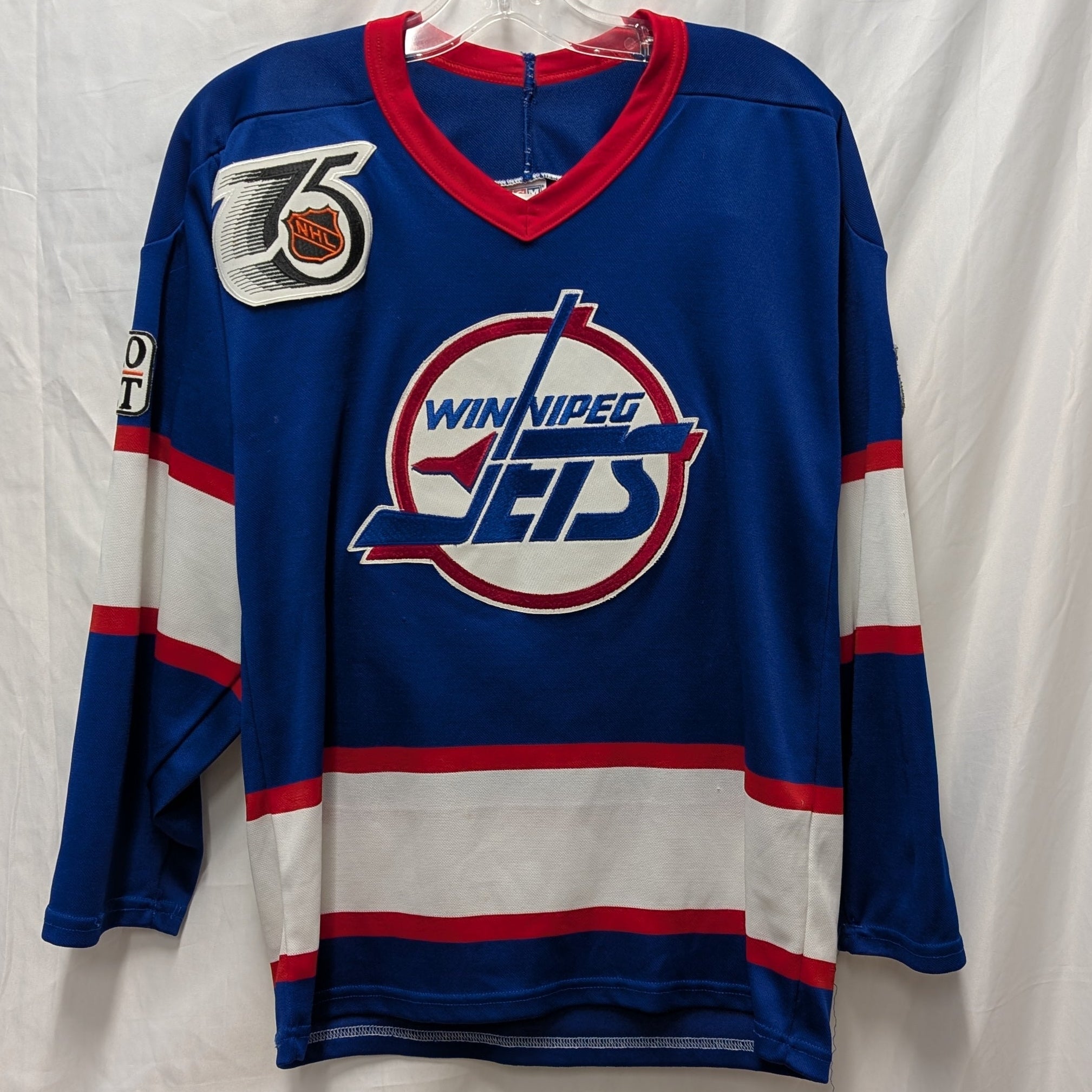 Vintage Winnipeg Jets 'Goals for Kids' Jersey - Tkatchuk 7