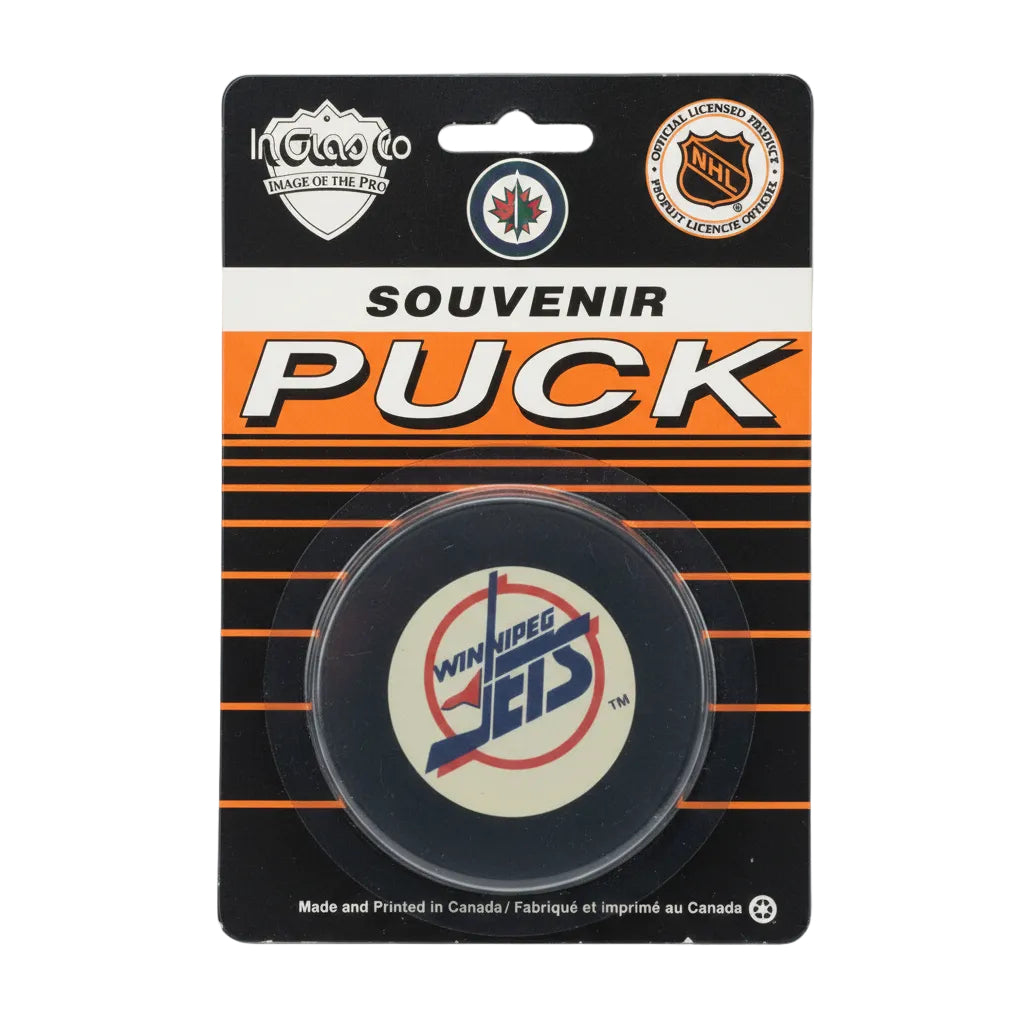 Vintage Winnipeg Jets Souvenir Puck