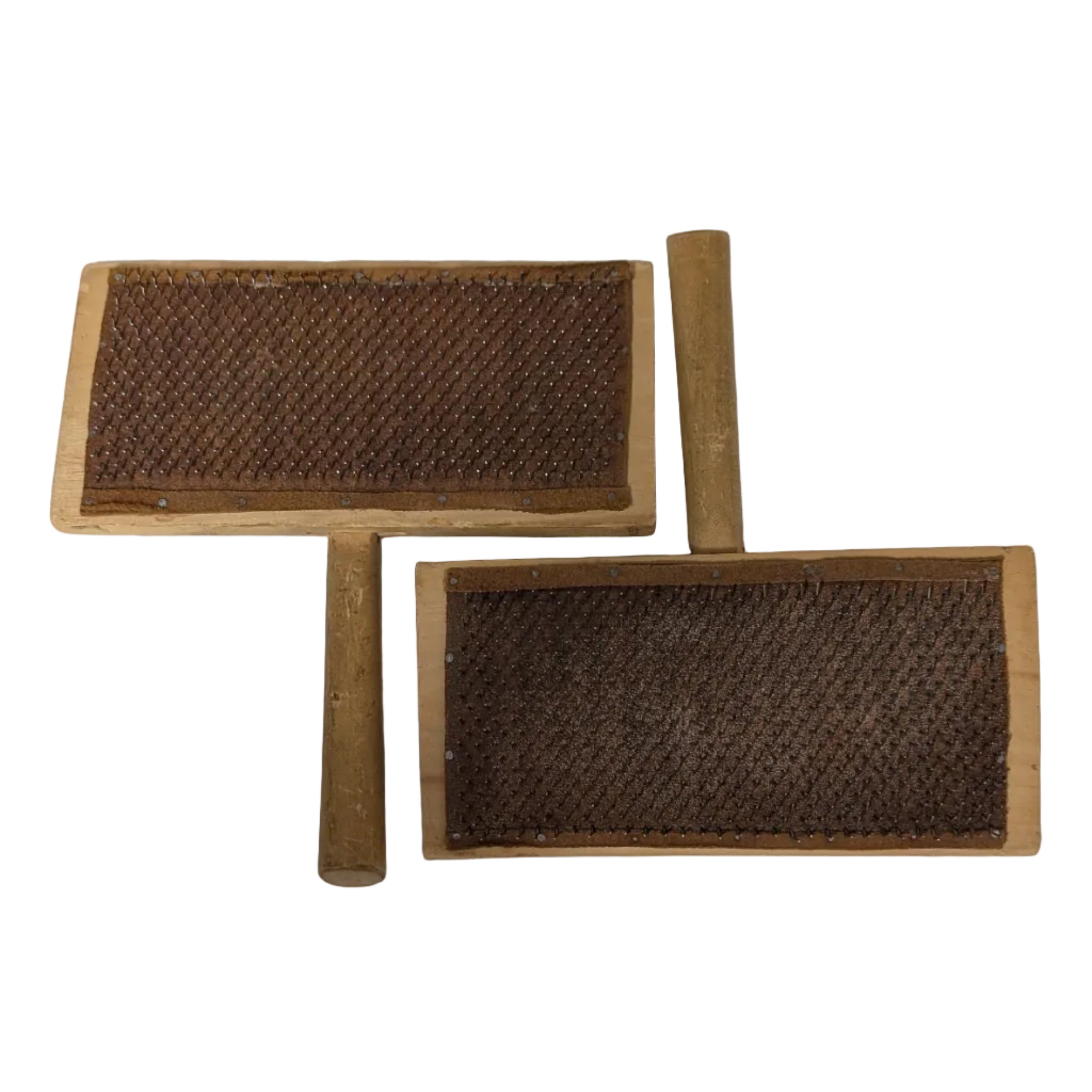 Vintage Wooden Wool Carders