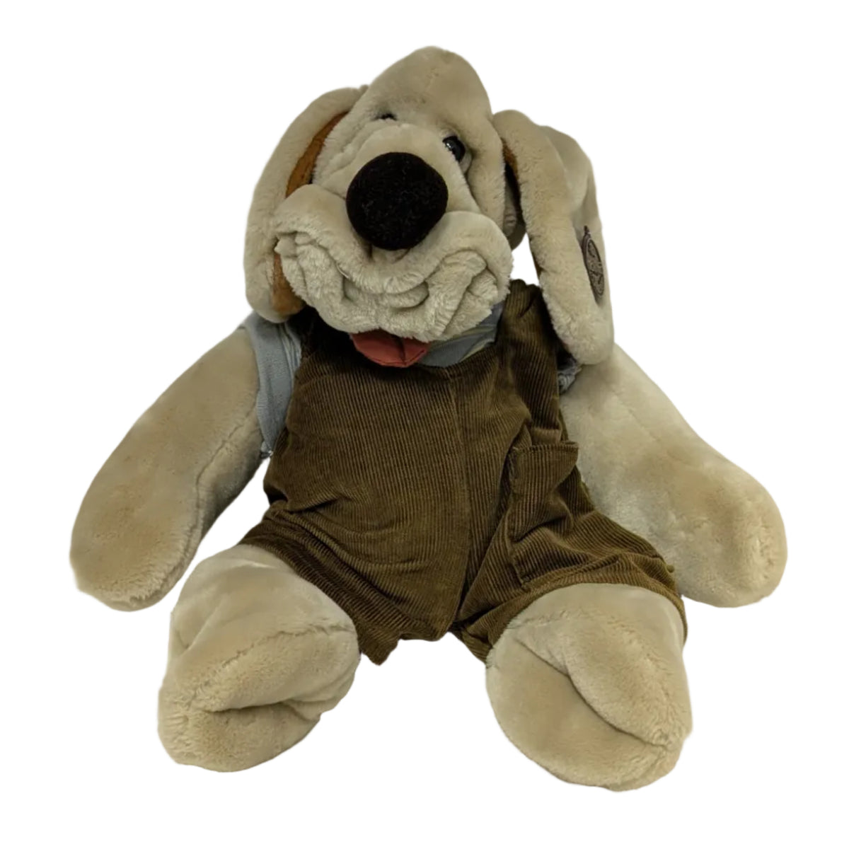 Vintage Wrinkles the Dog Hand Puppet
