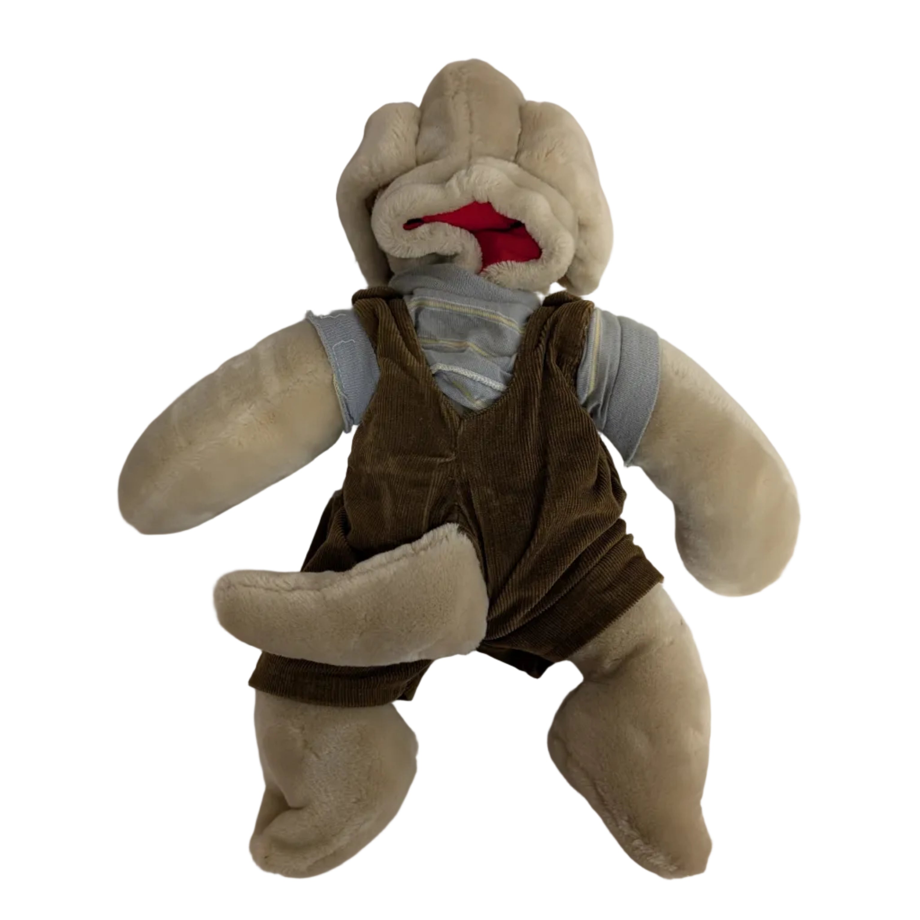 Vintage Wrinkles the Dog Hand Puppet