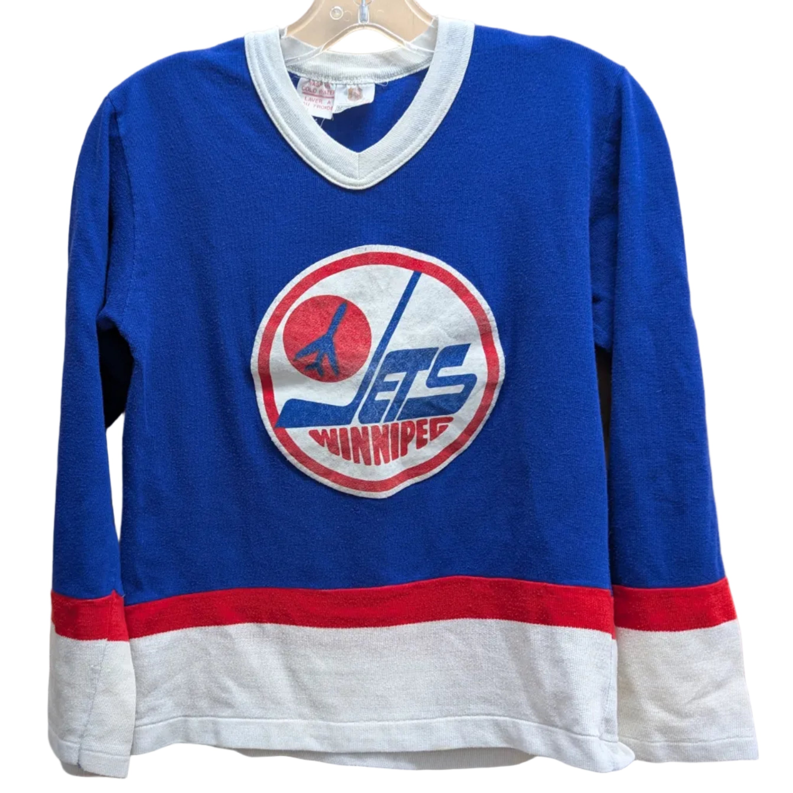 Vintage York Originals Winnipeg Jets Youth Jersey – Small