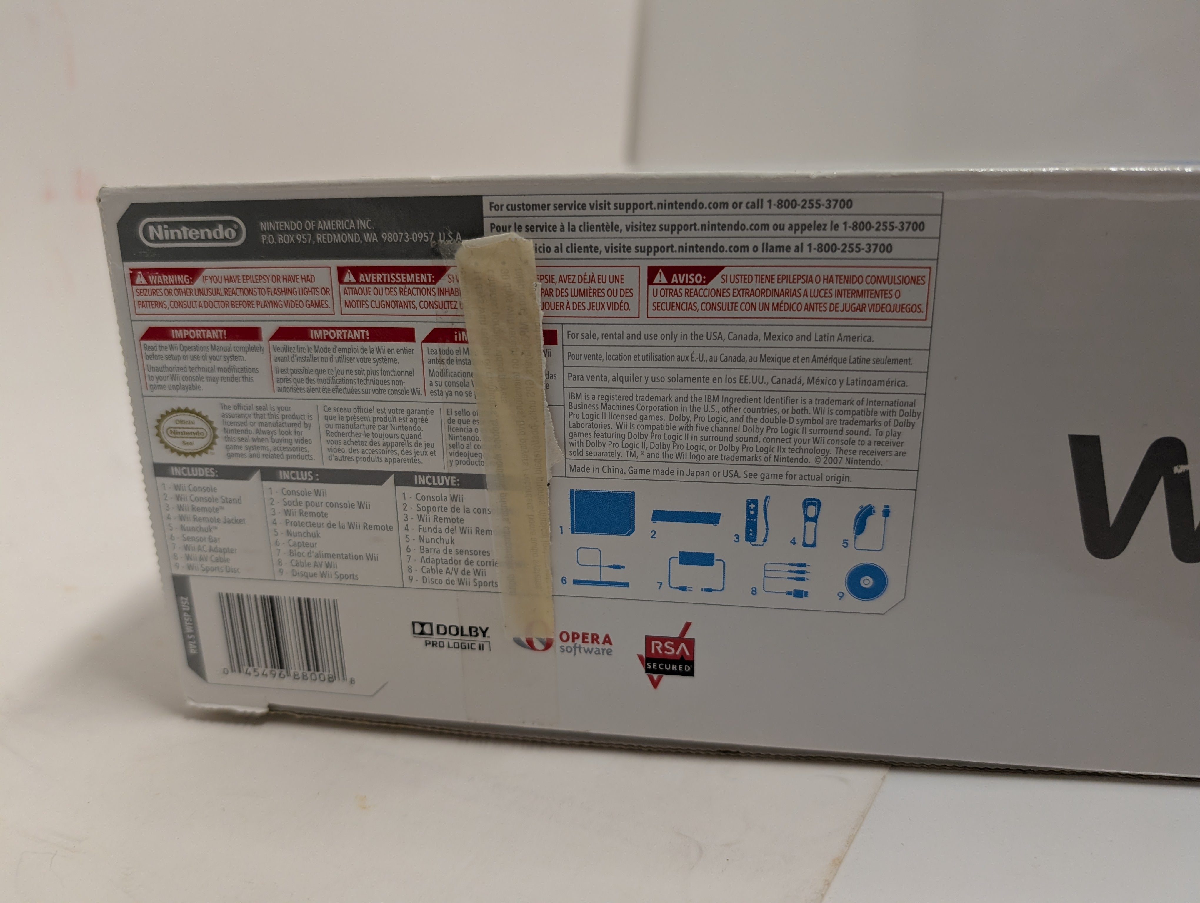 Wii Console System Complete