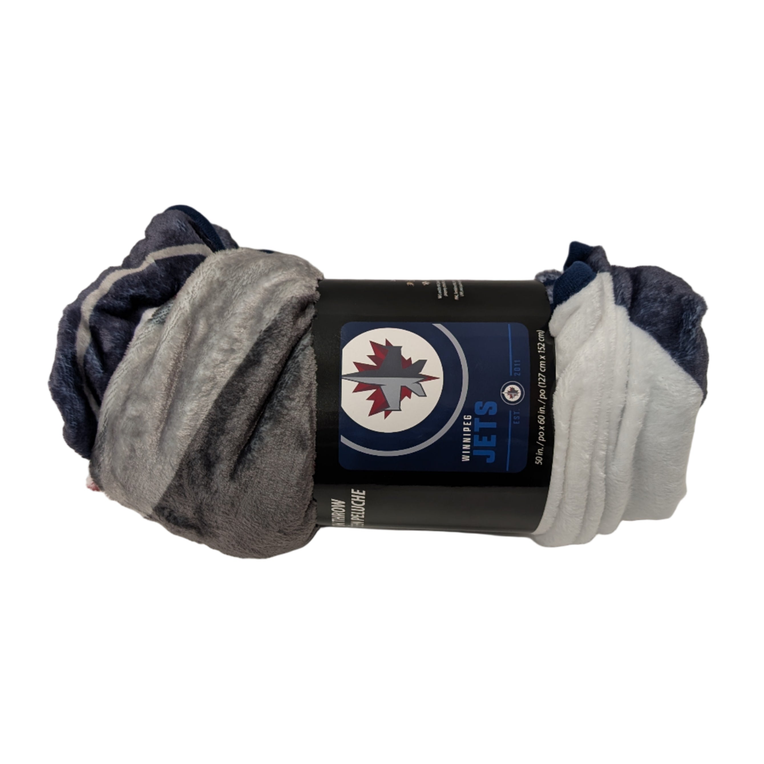 Winnipeg Jets Plush Throw 50 x 60 in.
