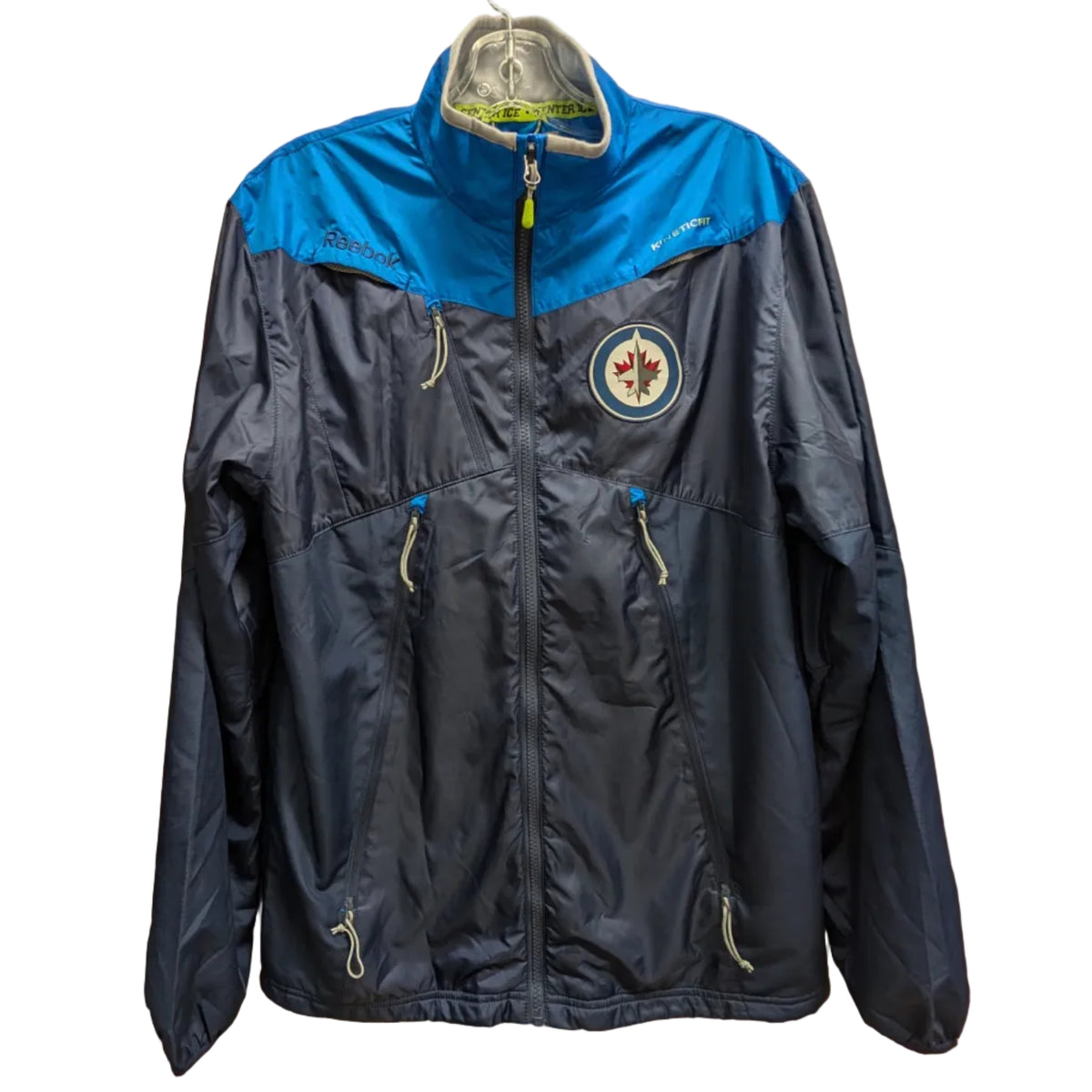 Winnipeg Jets Reebok Windbreaker Jacket – Size S