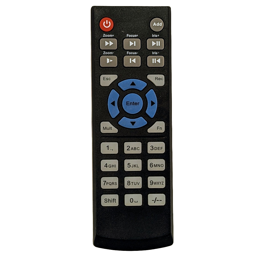 Lorex DVR LHV2000 Series OEM Remote Control - Full Size