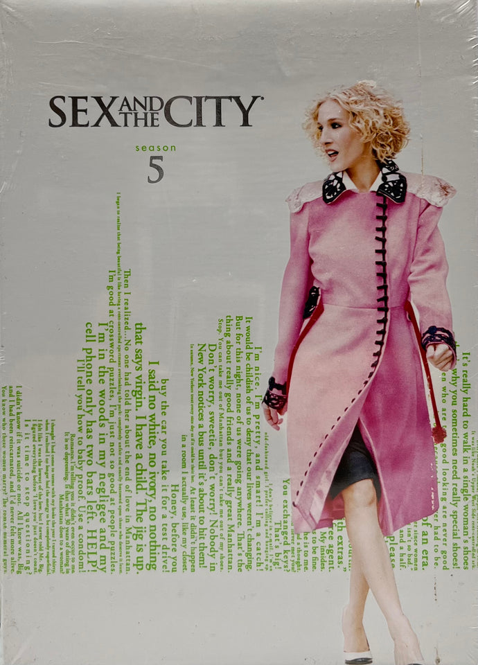 Sex and the City: The Complete Fifth Season [DVD Box Set] [New/Sealed]