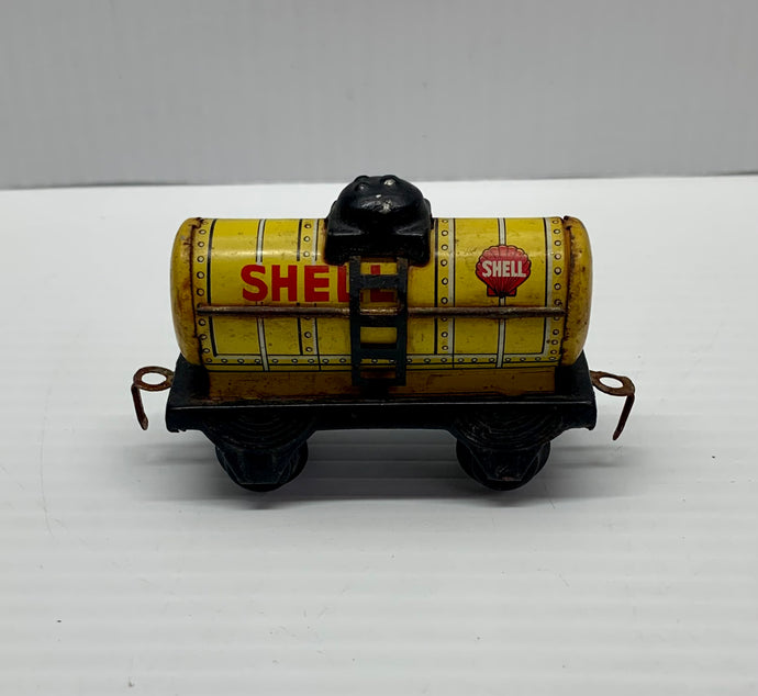 Vintage Shell Tank Car Toy