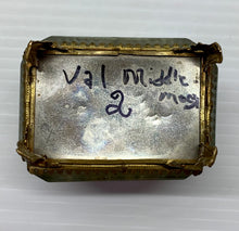 Load image into Gallery viewer, Victorian Glass Casket Jewellery Box
