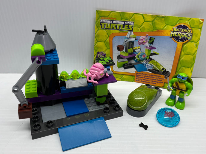 Mega Bloks Teenage Mutant Ninja Turtles Factory Battle