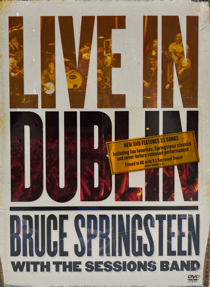 Bruce Springsteen with the Sessions Band: Live In Dublin [DVD] [New/Sealed]