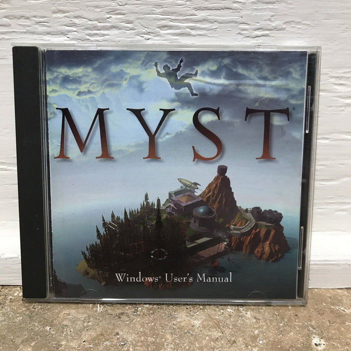 PC Game: Myst Original PC CD-Rom Computer Game Windows 3.1 Windows 95 Vintage 1993-1996