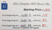 Load image into Gallery viewer, 1955 Disneyland Mattel Musical Map [Countdown Auction]
