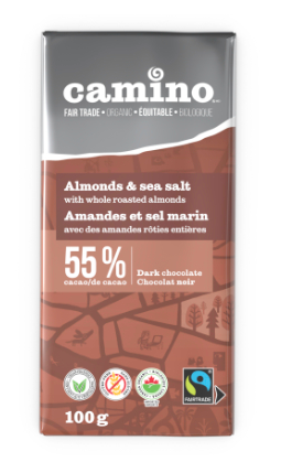 Almond & Sea Salt Chocolate (100g)