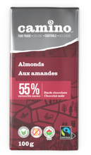 Load image into Gallery viewer, Almond Dark Chocolate (100g)
