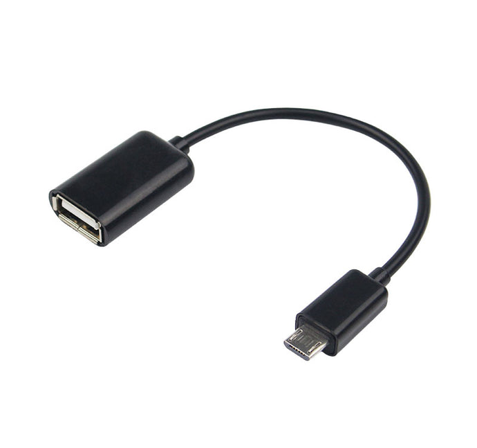 Adapter Cable: USB 2.0 A Female to Micro B Male