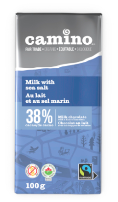 Milk and Sea Salt Chocolate (100g)