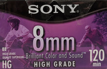 Load image into Gallery viewer, Sony 8mm 120 minute Video Tape [New/Sealed]
