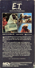 Load image into Gallery viewer, E.T. The Extraterrestrial [VHS]
