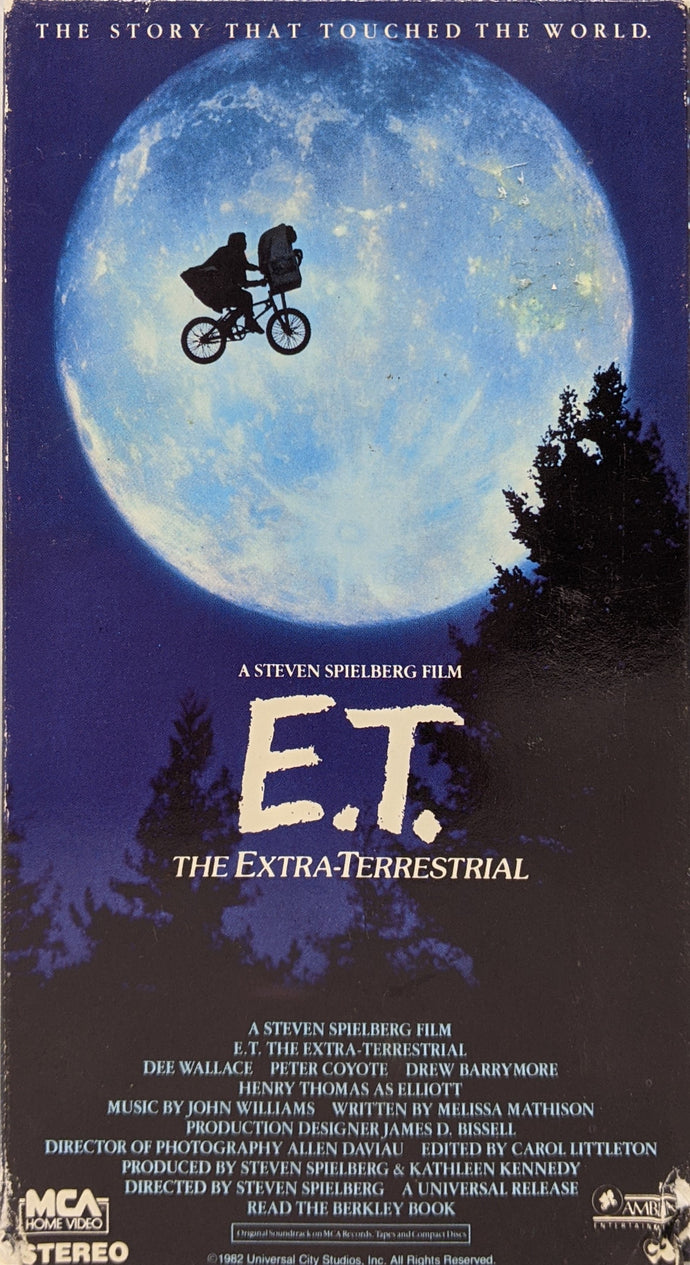 E.T. The Extraterrestrial [VHS]