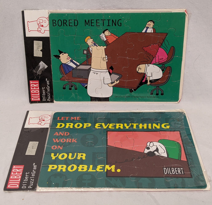 Dilbert Puzzlegrams (lot of 2) [New/Sealed]
