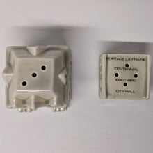 Load image into Gallery viewer, Portage la Prairie Centennial Salt and Pepper Shakers
