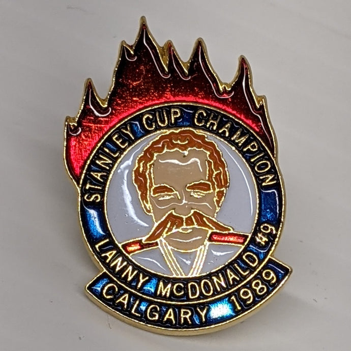 Lanny McDonald Stanley Cup Pin