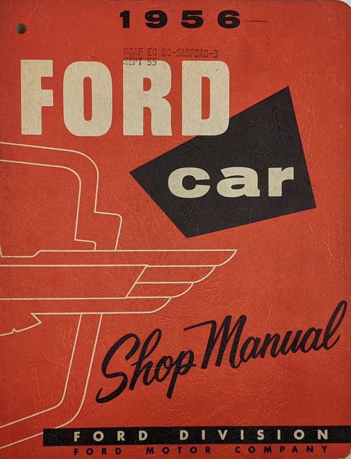 1956 Ford Car Shop Manual
