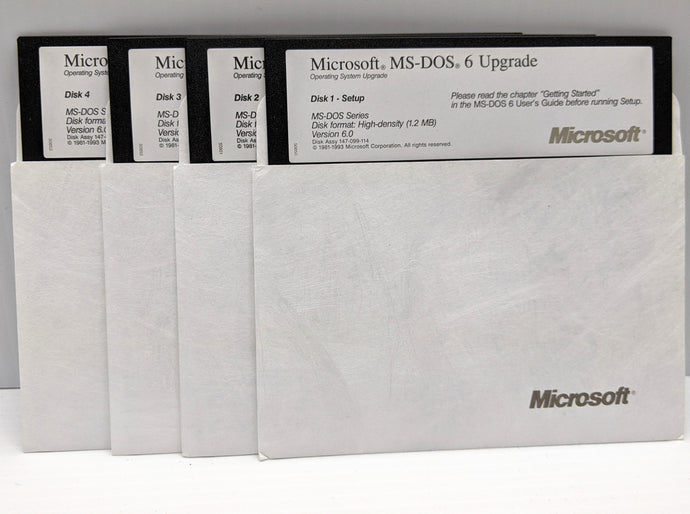 MS-DOS 6.0 Upgrade