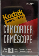 Load image into Gallery viewer, Kodak 8mm 120 minute Video Tape [New/Sealed]
