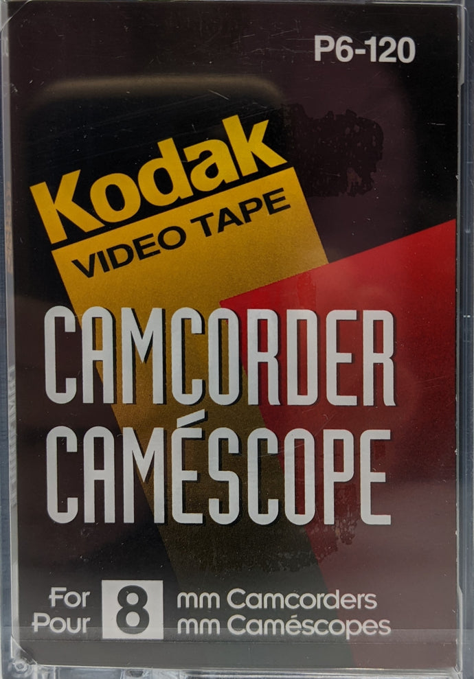 Kodak 8mm 120 minute Video Tape [New/Sealed]