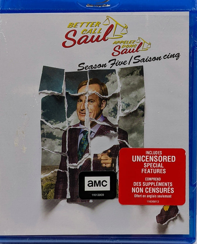 Better Call Saul Season Five (Blu-ray) [New/Sealed]