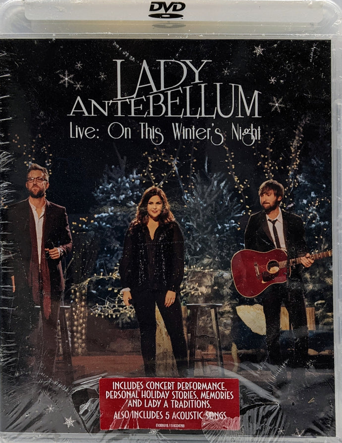 Lady Antebellum Live on This Winters Night [DVD] [New/Sealed]