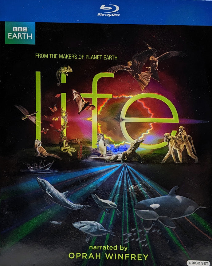 BBC Earth Life racontée par Oprah Winfrey Coffret Blu-Ray 4 disques