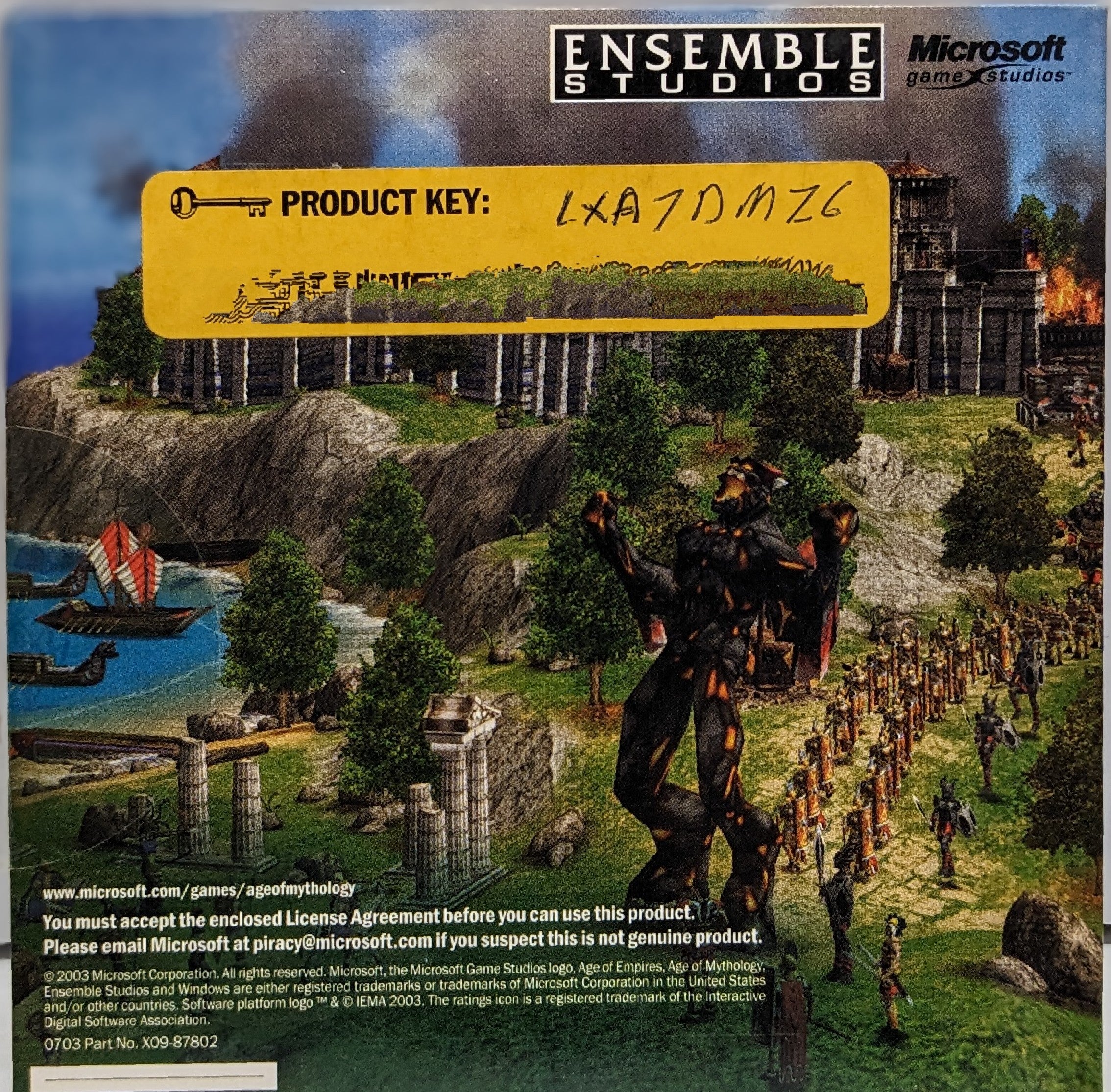 PC Game: Age of Mythology: The Titans – Portage MCC