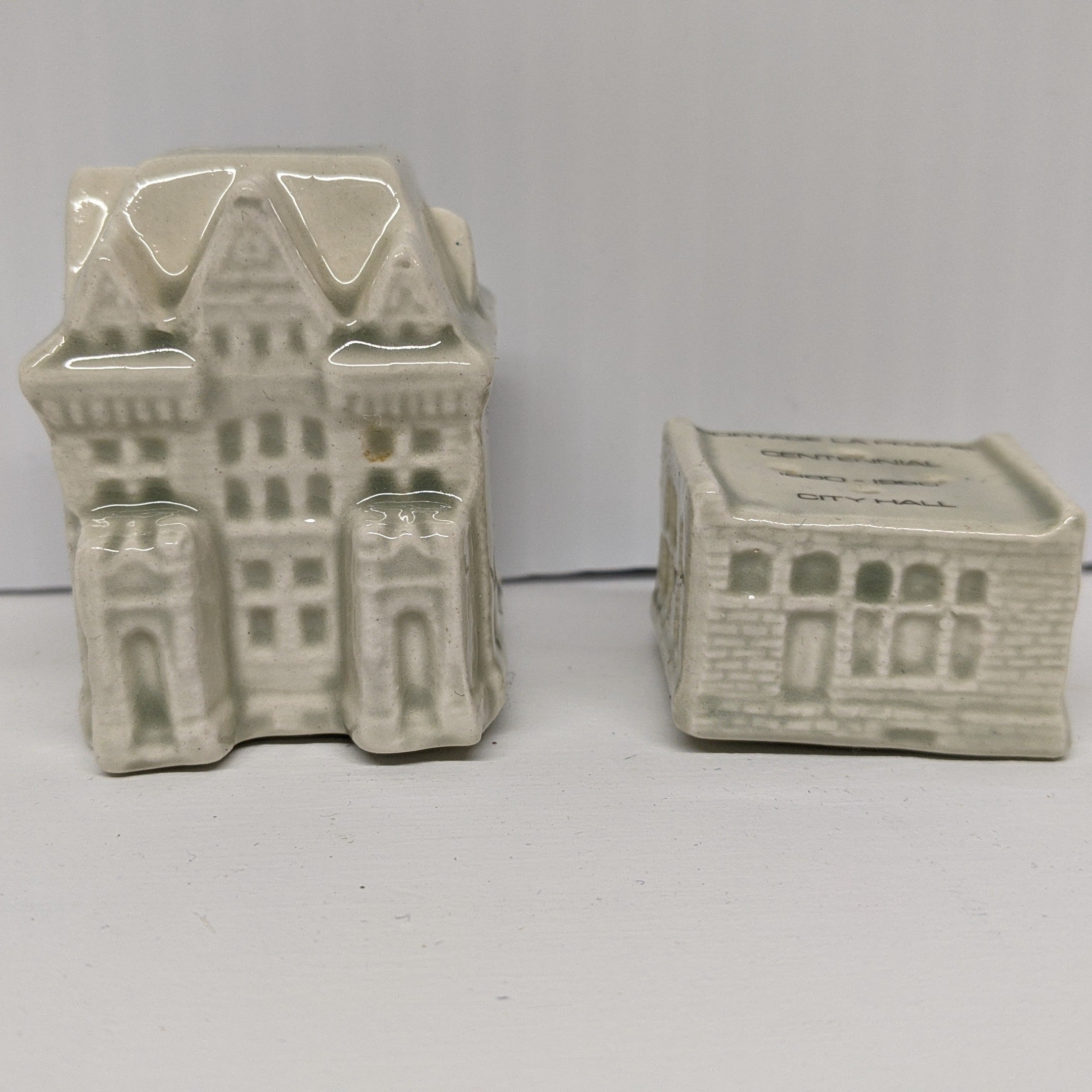Portage la Prairie Centennial Salt and Pepper Shakers