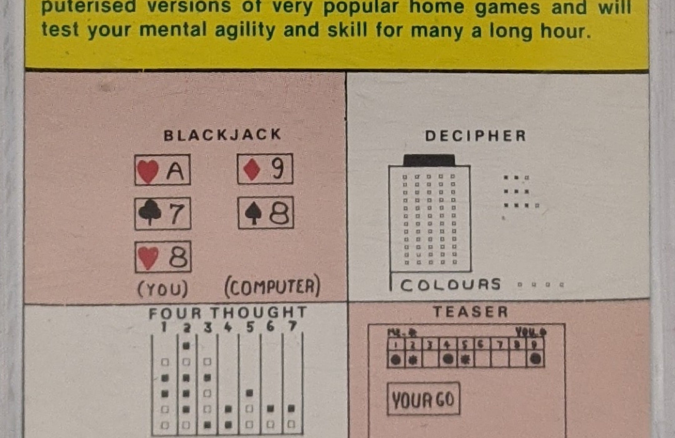 Vic-20 Game: Mind Twisters