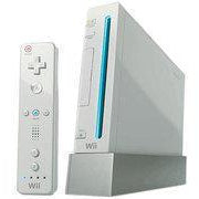 Nintendo Wii system on a white background