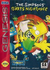 Sega Genesis Game: The Simpsons Bart's Nightmare [no case]